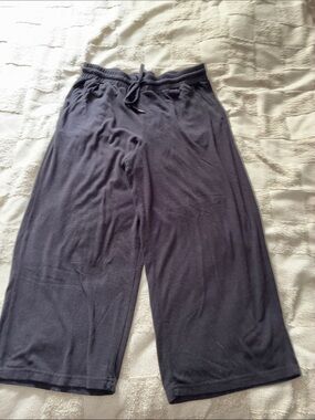 Time and Tru Black Wide Leg Lounge Pants